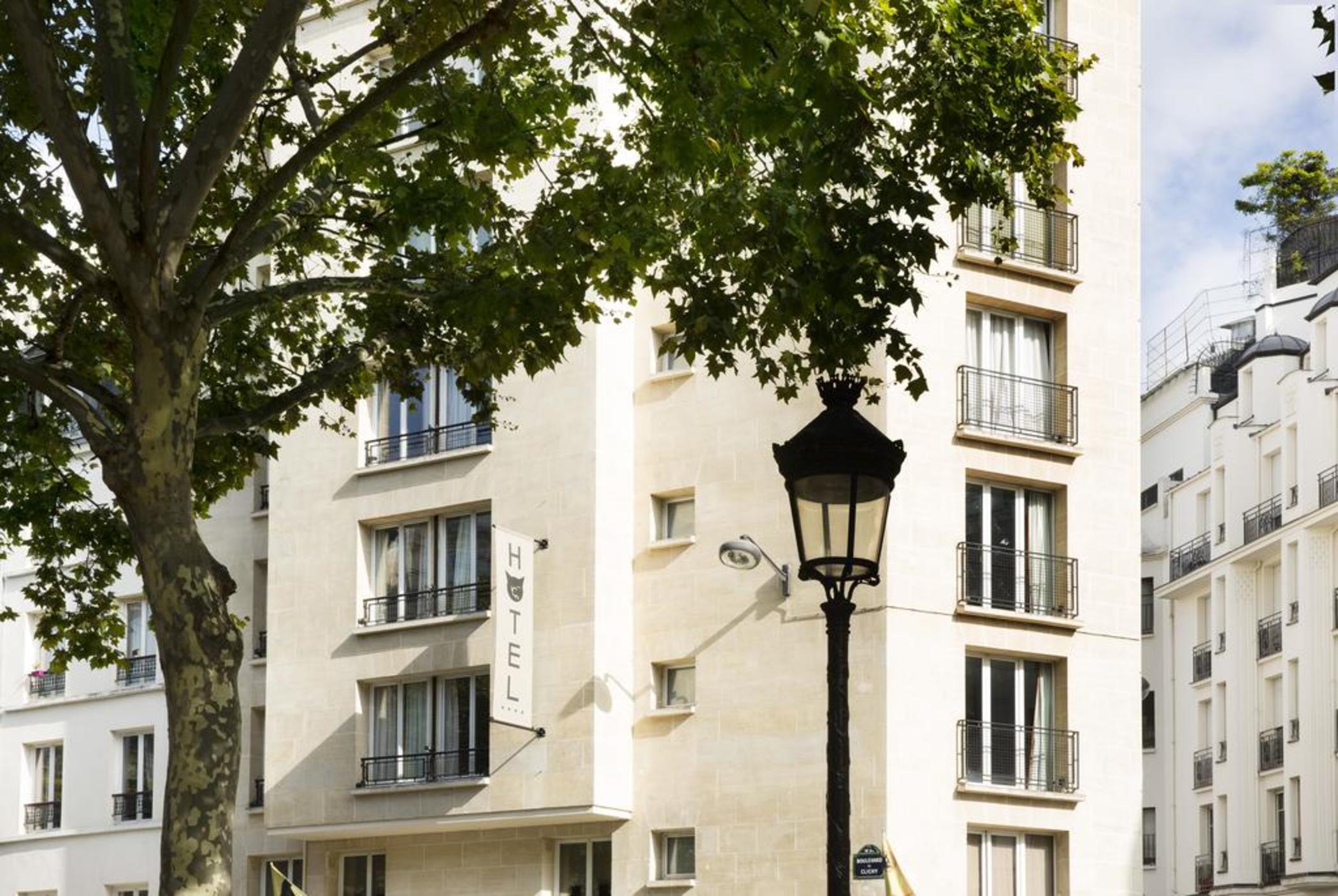 Hotel Le Chat Noir Париж Экстерьер фото